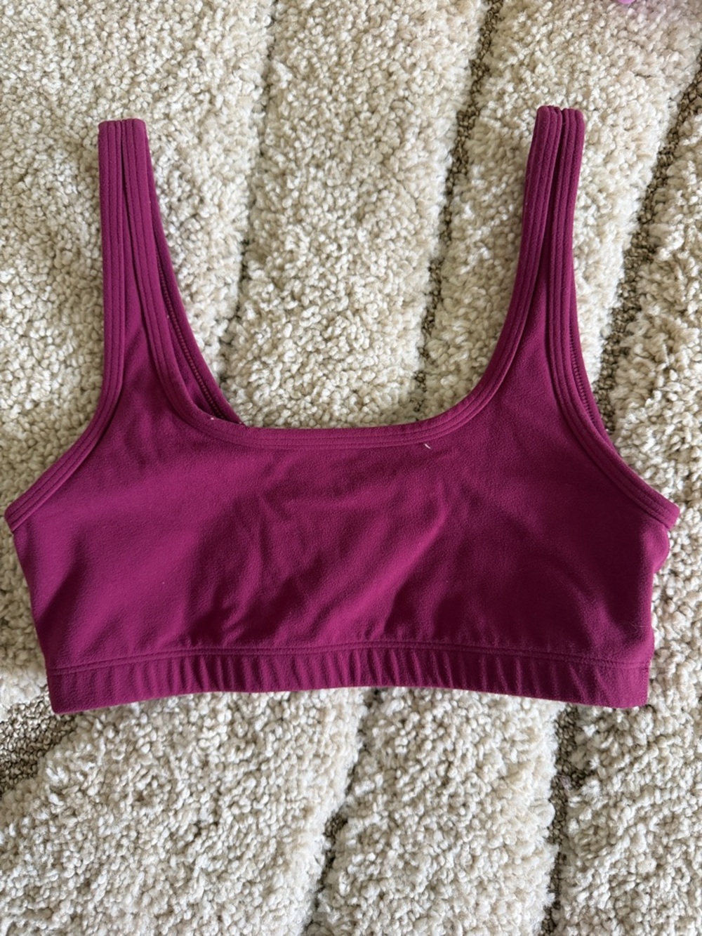 TNA artizia Women's Scoop-Neck Bralette in Berry Pink